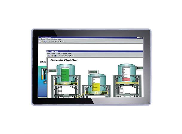 P6187W 18,5" LCD Monitor 1366*768, 24VDC, PCAP Touch 
