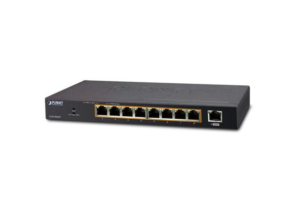 Planet GSD-908HP 8-Port 10/100/1000T 802.3at PoE 