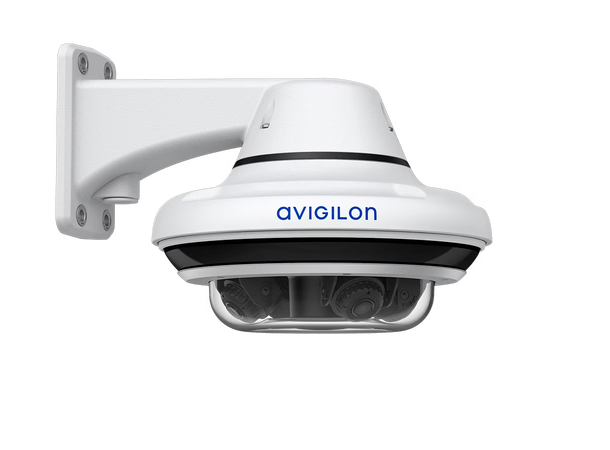 12C-H5A-4MH-DP1-B wall mount bundle 4X3MP, WDR, 360° max field of view 