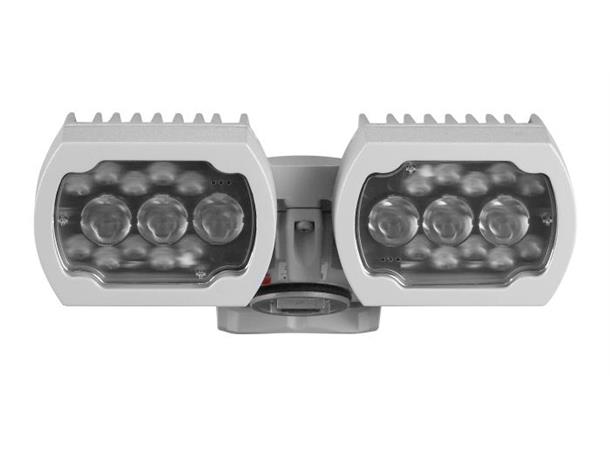 MIC-ILG-400 Illuminator white + IR light 450m, Grey (RAL 7001), Sand finish 