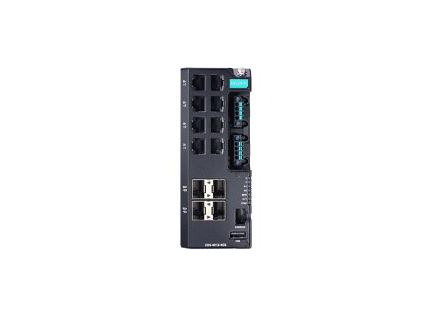 Moxa EDS-4012-4GC-HV EDS Managed EDS-4000 12-port 