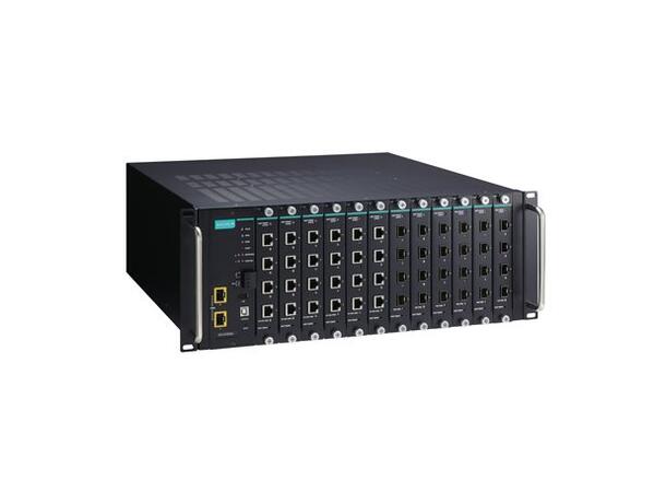 Moxa ICS-G7850A-2XG-HV-HV L3 modular switch,12 slots,48G + 2 10GbE 