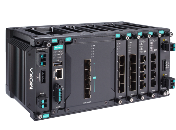 Moxa MDS-G4020-4XGS-T 4XG+16G-port Layer 2 full Gigabit modula 