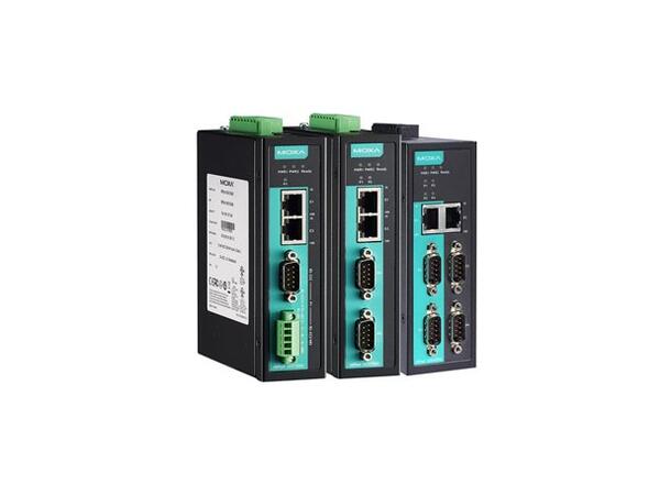 Moxa NPort IA5250AI-IEX 2 RS-232/485, 2 RJ45, IECEx,2 kV 