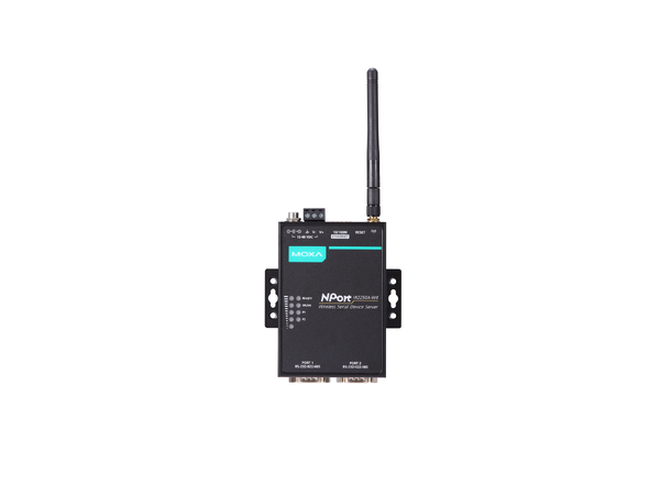 Moxa NPort W2250A-W4-T-EU 2-port RS-232/422/485 WDS with 802, WT 