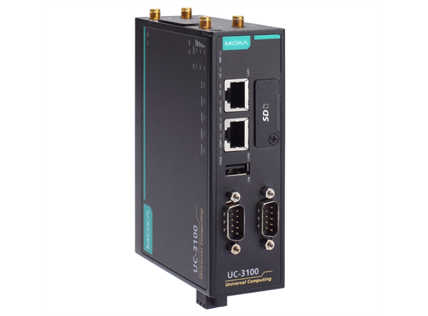 Moxa UC-3121-T-EU-LX Arm Cortex-A8 1 GHz IIoT gateway 