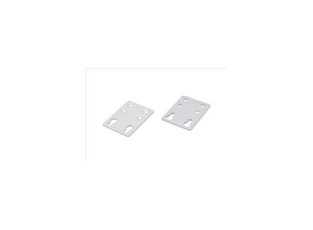 Moxa WK-30-02 Wall-mounting kit, 2 plates, 4 screws 