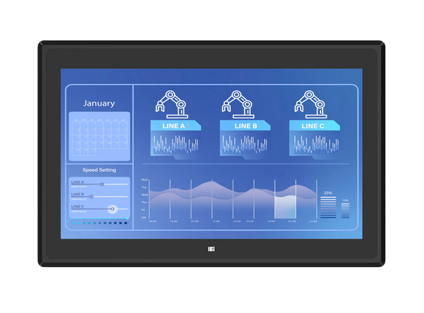 PPC2-CW19-ADL-i3/8G-R10  18,5" Panel PC i3-12100/8GB ram/PCAP touch 