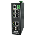 Aetek D60-044-91 4x90W bt PoE 2xSFP 2xRJ45 L2 Industrial