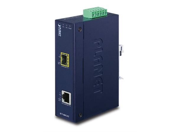 IFT-805AT IP30 Slim type Media Converter 1x SFP slot (-40 to 75 degree C) 