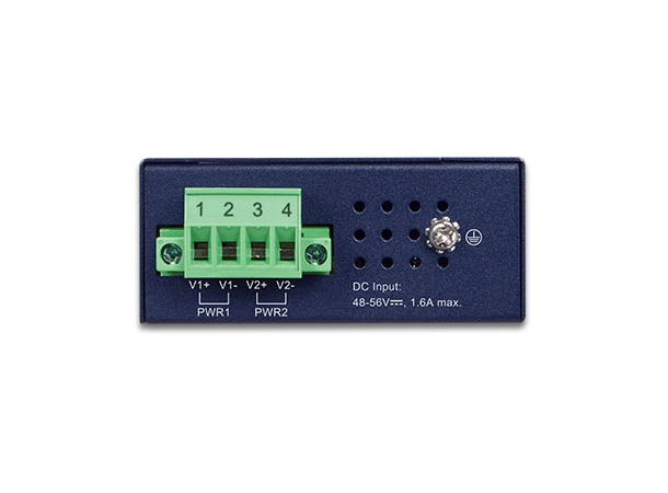 IPOE-260-12V 2-port PoE+ Injector hub 10/100/1000T 802.3at, 12-56VDC 