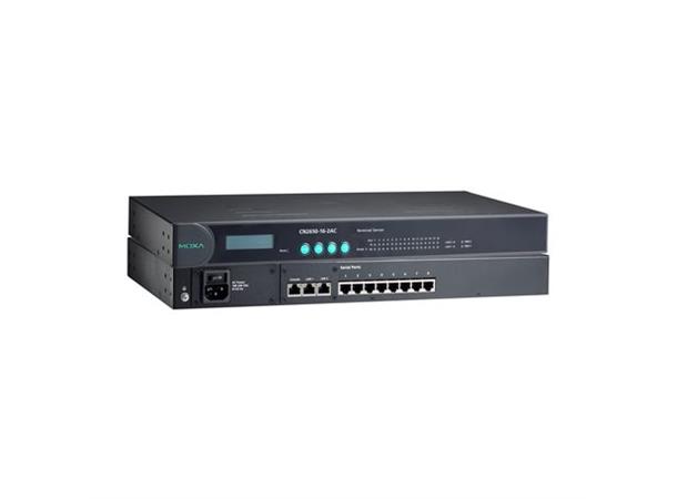 Moxa CN2650I-8-HV-T 8 Port Terminal Server, 3 in 1 