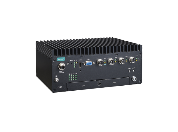 Moxa V3404-TL3-W-CT-T x86 computer, Intel i3-1115G4E, WT 