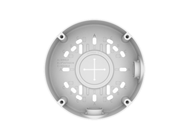 SBV-140BW Back Box White for assorted QND, QNE, QNV-C 