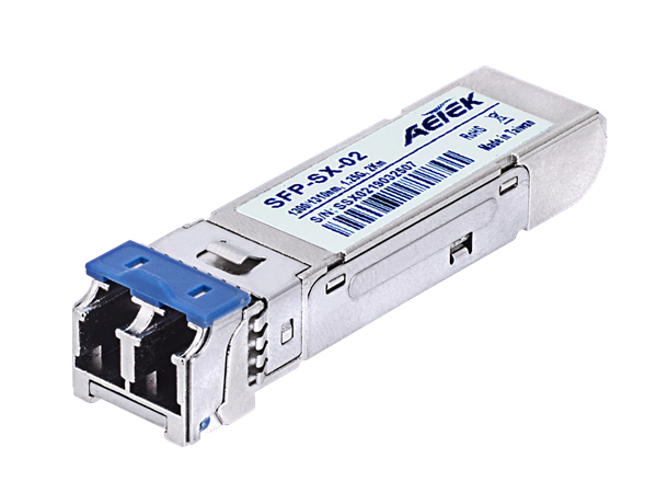 Aetek SFP-SX-02 MMF Gigabit SFP Transceiver 2km 