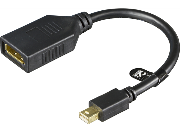 MDP-DP1 MiniDisplayPort to DisplayPort 0,2m 
