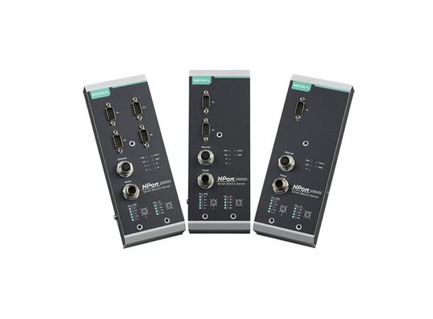 Moxa NPort 5250AI-M12-T 2-port RS-232/485 server, 1 RJ45, WT 