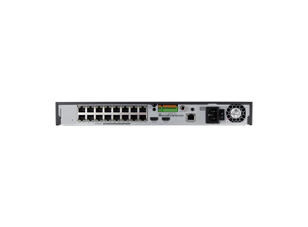 QRN-1630S 16ch 8M 128Mbps PoE PoE budget max 130W, no HDD 