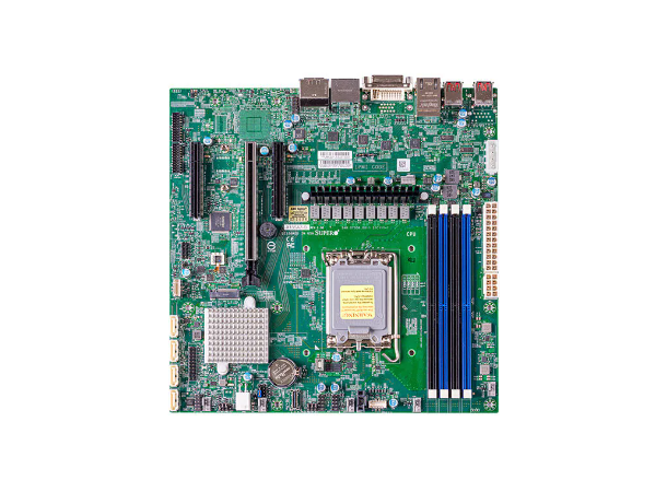 X13SAZ-Q Micro-ATX Motherboard intel 12/13 gen, R670E, LGA1700, 4xSATA 