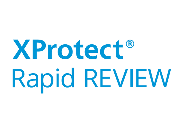 XProtect Rapid REVIEW Base License New license 