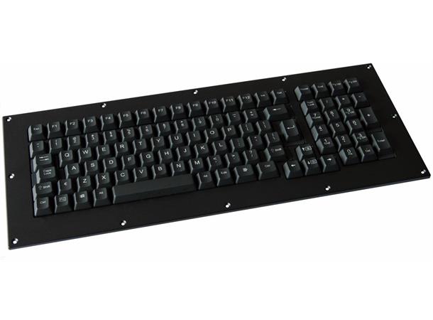 MKB104N0046USB Swedeish layout Full Travel rugged keyboard Panel mount 
