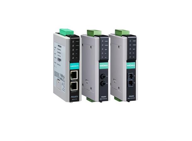Moxa MGate MB3170I-S-SC-T 1 port Modbus Gateway, 100FX, SC, isolat 