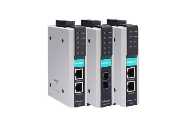 Moxa NPort IA-5150-M-ST 1 RS-232/485 server, 1 100BF(X), ST 
