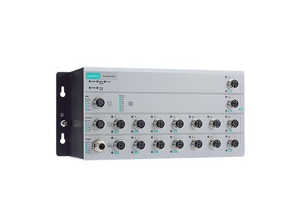 Moxa TN-G4516-8GPoE-2XGPoE-2XGTXBP-WV-T EN 50155 Layer 2 multi-Gigabit switch 