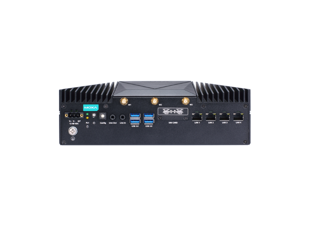 Moxa V2403C-KL7-T x86 computer, Fanless, i7-7600U 
