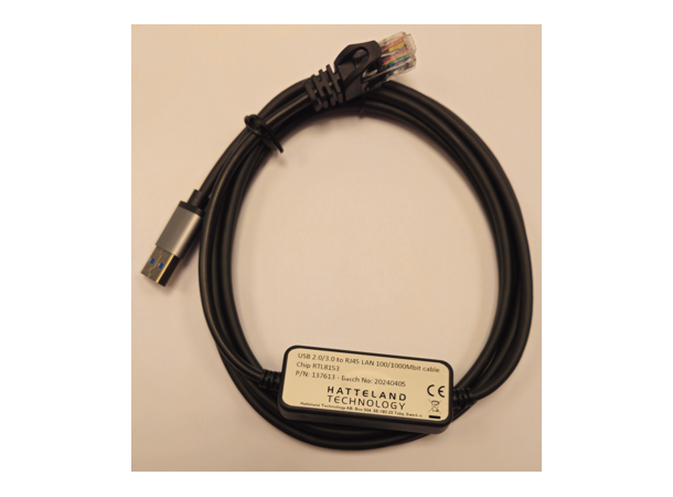 USB to RJ45 Adapter Cable 2m RJ45 100/1000Mbit, USB 2.0/3.0 