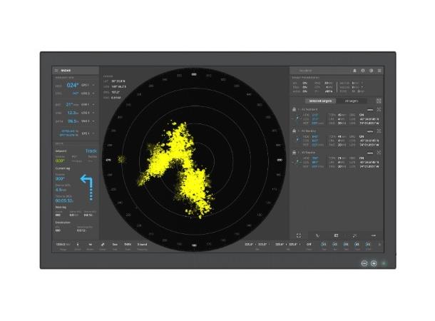 HD 55T40 MVD-MA4-COJG 55" Console, 4K, ECDIS, Bonded, PCAP 