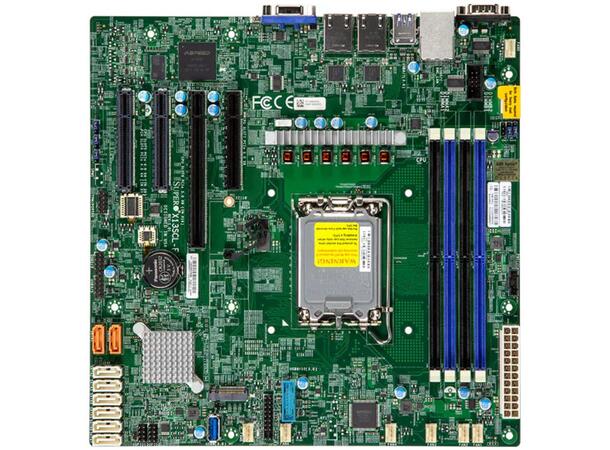 MBD-X13SCL-F-B MicroATX, Xeon E-2400, LGA1700, Bulk 