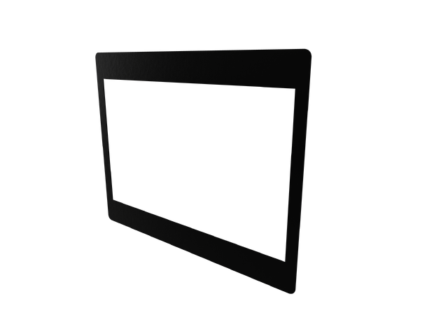 Metal adapterframe for TPC190-M28 500x430mm med hål 434x363mm 