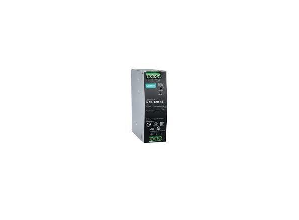 Moxa NDR-120-48 120 W/2.5 A DIN-rail 48 VDC power supply 