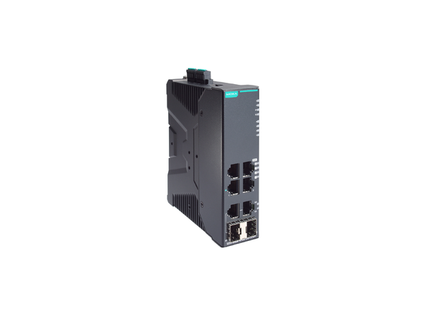 Moxa SDS-3006-4PoE-2GTXSFP SDS smart switch 6port 4PoE+ 