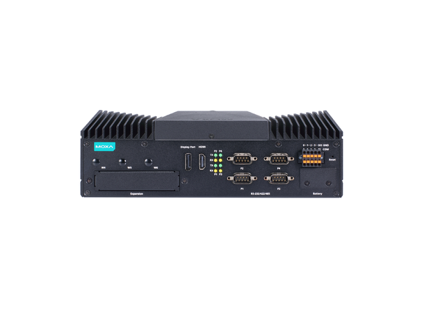 Moxa V2403C-KL1-T x86 computer, Fanless, Celeron® 3965U 