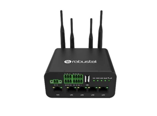 Robustel R1520-4L (inc. antennas) Dual SIM, 5xETH, 1xRS232, 1xRS485, 1xDI 