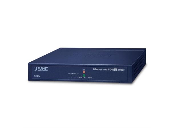VC-234 Ethernet to VDSL2 Planet 4-port 100/100 Mbps Converter 