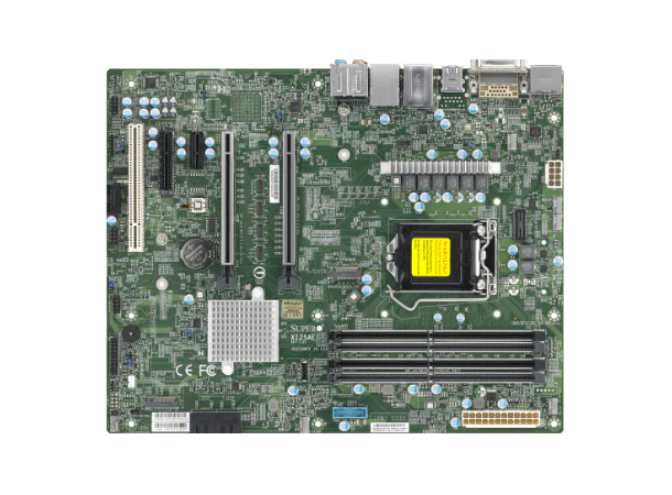 X12SAE ATX Motherboard, intel Xeon W-120 10th gen i9,i7,i5,i3, LGA-1200, Raid 0&1 