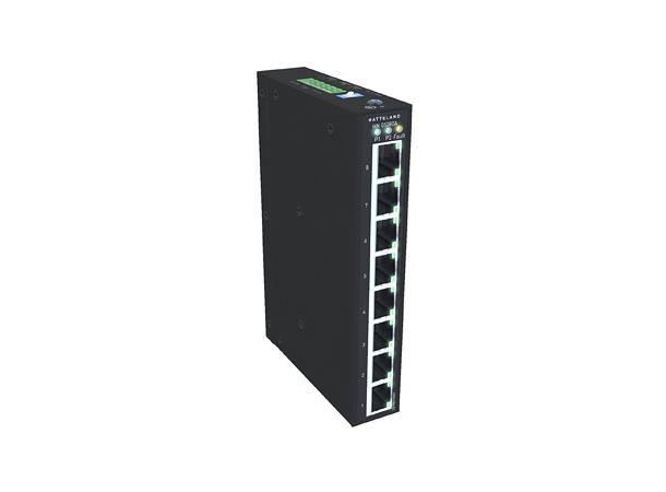 HN G1080A Industrial 8-port slim Gigabit switch 