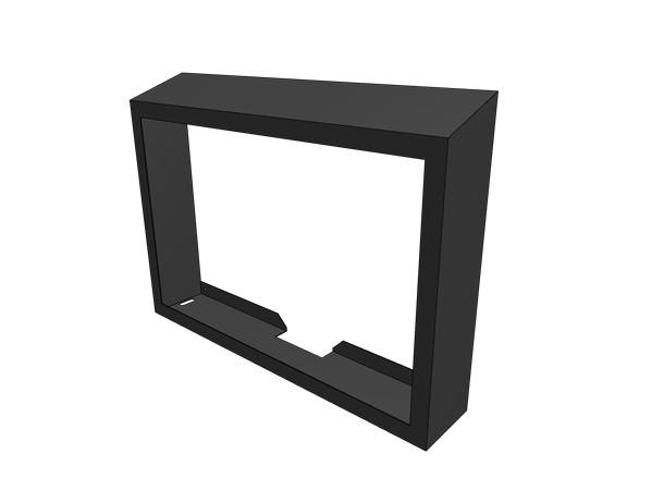 Metal wall-frame for TPC156-M2 Wall-mounted 