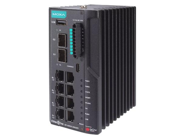 Moxa IEF-G9010-2MGSFP-Pro-H Industrial next-generation firewall 