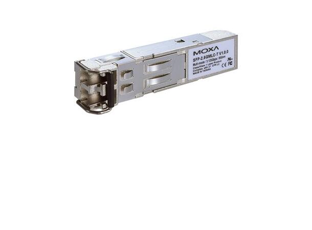 Moxa SFP-2.5GMLC-T SFP module with 1 2.5GBaseFX port m-mode 