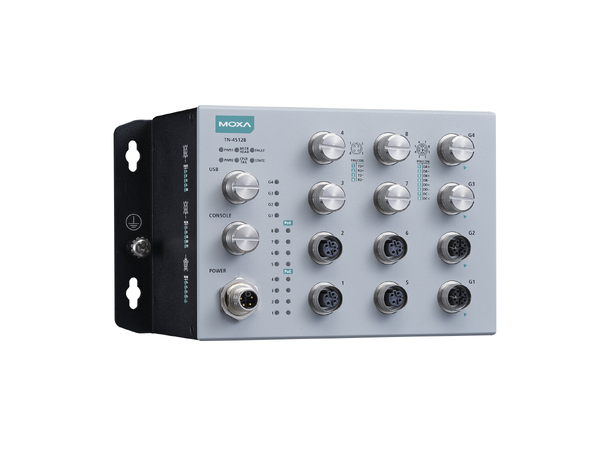 Moxa TN-4512B-CT-T Managed switch 12 FE ports,CT,WT 