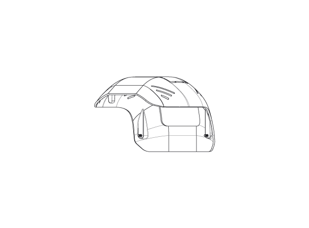 MIC-7100I-SNSHLD-W Sunshield for MIC 7100i white 