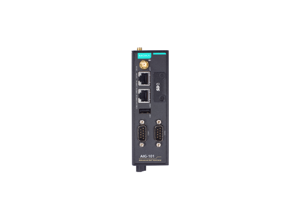 Moxa AIG-101-T-EU 2-port Cloud-ready gateway, LTE Cat, WT 