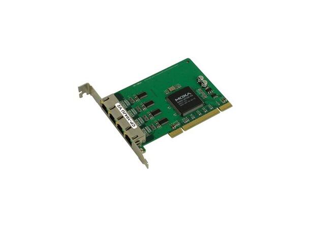 Moxa CP-104EL-A w/o Cable 4-p RS-232 PCIe serial board, no cable 