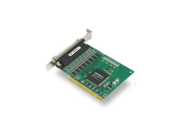 Moxa CP-168U-T 8-port RS-232 PCI board, -40 to 85°C 