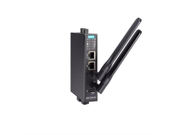 Moxa MRC-1002-LTE-EU, Remote Connect 1 LTE cellular port and 2 Ethernet ports 