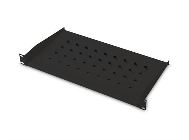 Digitus rack shelf DN-19 TRAY-1-SW Black (RAL 9005), max 15kg 